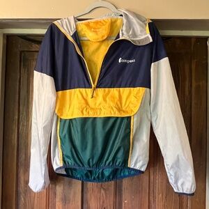 Cotopaxi Teca Multi-Color Half-zip Windbreaker Jacket WS